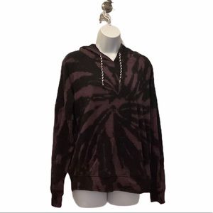 Zine Dorene BlackBerry Tie Dye Hoodie
